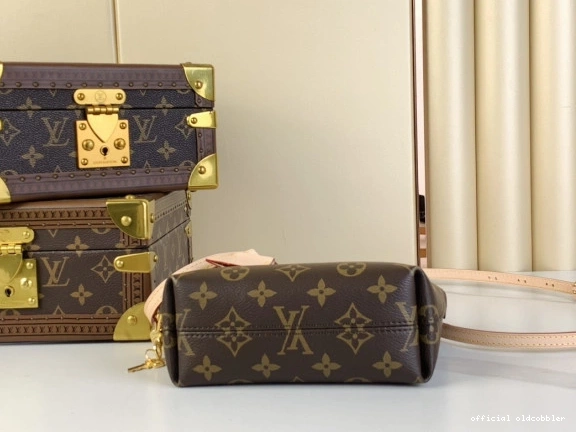 Official oldcobbler BB-15*19*7CM VUITTON LOUIS Lockit 0711